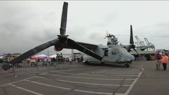 Families, servicemembers flock to Fleet Week at Port of LA
