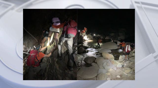 10 missing hikers rescued in Ventura County