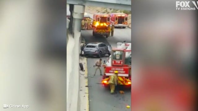 3 seriously injured in Highland Park crash