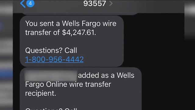 Wells Fargo customer loses thousands in 'very elaborate' text scam