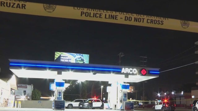17-year-old killed after being shot, run over at Canoga Park gas station