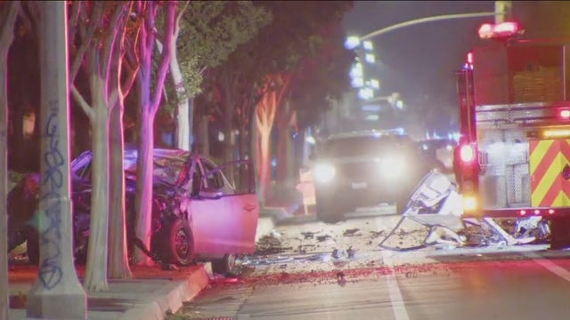 Teen arrested after 2 killed, 1 injured in horrific Pomona hit-and-run crash