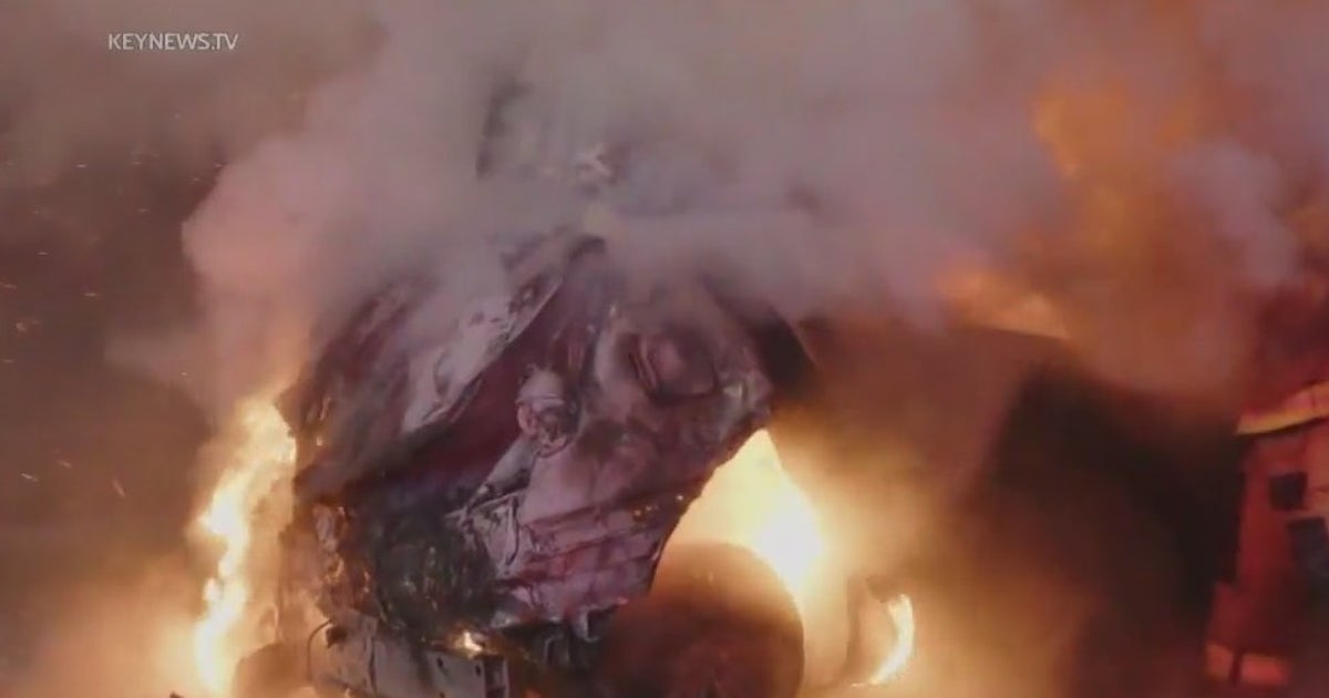 4 killed in fiery crash on 110 Freeway in South LA | FOX 11 Los Angeles