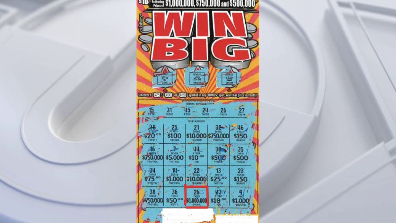 $30,000 Lucky Win (1552)  California State Lottery