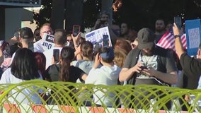 1 arrested after protesters, LGBTQ+ advocates gathered outside Glendale school board meeting