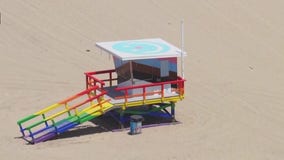 Ginger Rogers beach pride lifeguard towers vandalized days after being unveiled