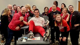 FOX 11's Kyle Kraska, American Red Cross hold Celebration of Heroes Blood Drive