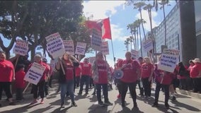 Nearly 200 people, including 2 LA councilmembers, arrested during hotel workers protest for higher wages