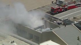 Fire breaks out at Warner Bros. lot in Burbank