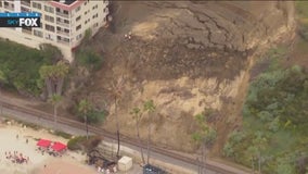 Rail service resumes through San Clemente after second landslide