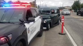 Fontana officer helps stop classic runaway car without brakes