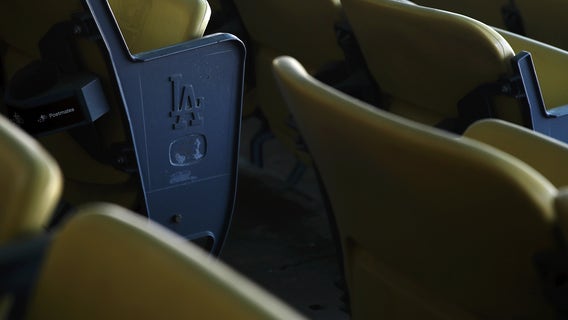 Dodger Stadium workers protest wages, working conditions