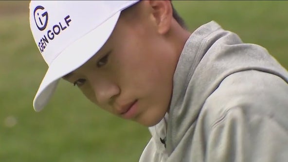 13-year-old Burbank golfer falls short in bid for US Open