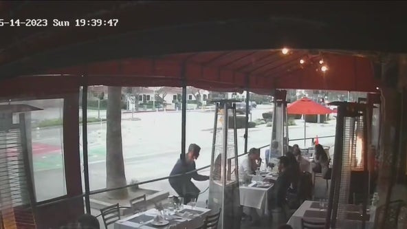 Man arrested after being caught on camera snatching purse from woman at Culver City restaurant