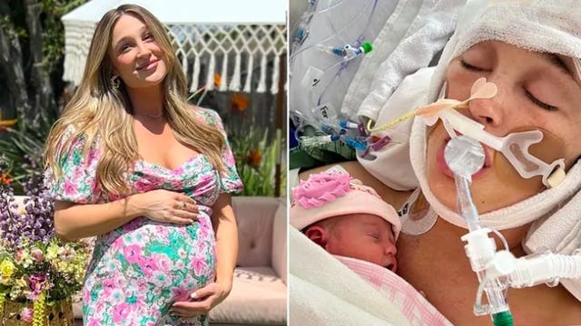 Orange County influencer Jackie Miller James wakes from coma, reunites with baby