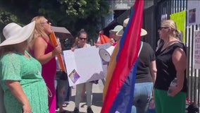 Mothers gather to raise awareness of crisis in Armenia