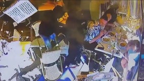 VIDEO: West Hollywood restaurant owner stops robbery, takes gun from suspect