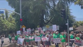 Studio City residents protest plan to convert golf course into athletic complex