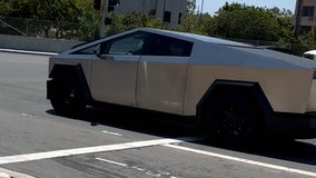Video: Tesla Cybertruck spotted on California roadway