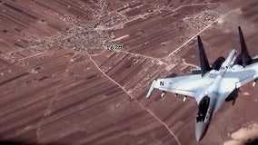 Video shows Russian fighter jets harrassing American drones over Syria