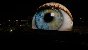 Las Vegas' giant sphere eyeball is freaking some people out