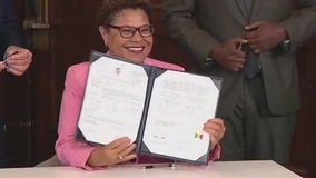 Mayor Karen Bass updates LA's zoning code to expedite process of building affordable housing