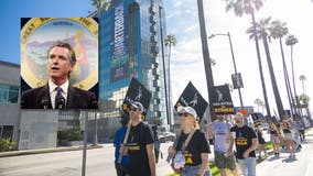 Newsom offers to help negotiate Hollywood strike