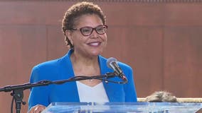 LA Mayor Karen Bass signs agreement with Paris suburb mayor ahead of Olympics