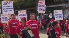 Thousands of SoCal hotel workers go on strike amid summer travel season