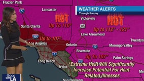 Brutal heat wave bakes Southern California