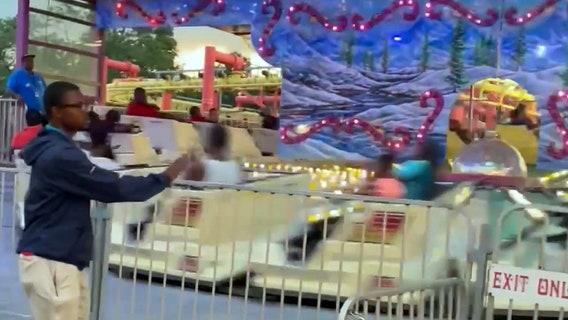 Watch: Amusement park ride spins out of control for 10-plus minutes