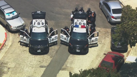 3 shot at from car in Boyle Heights, suspect in custody