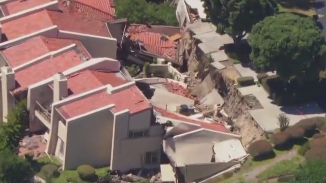 Rolling Hills Estates landslide: 12 homes will slide into canyon, officials say