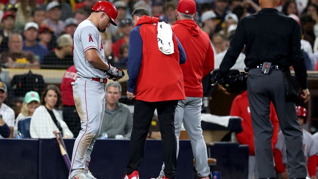 Mike Trout has a broken left wrist, unknown if surgery needed