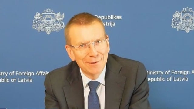FOX 11 speaks with Latvia's president Edgars Rinkevics