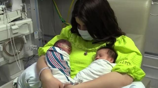 'Twin boom': Nearly a dozen sets of twins born at Cedars-Sinai simultaneously