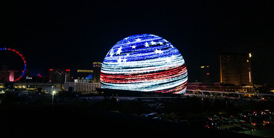 Las Vegas Sphere lights up the sky, but what exactly is it