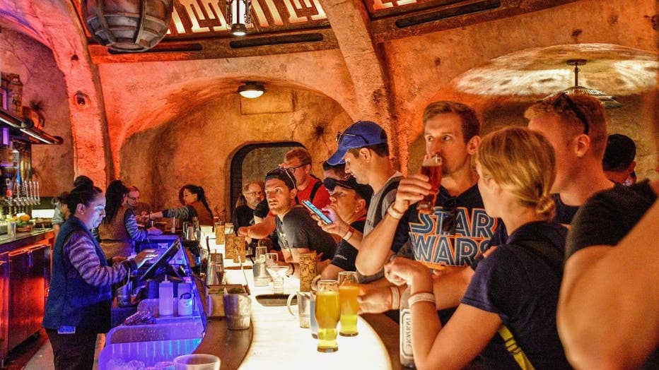 Alcoholic Beverages at Star Wars Galaxy's Edge Disneyland