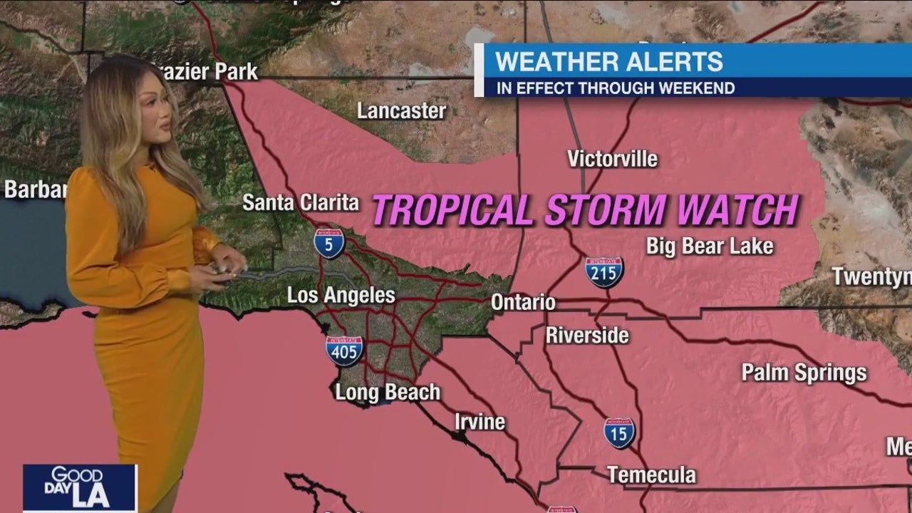 Hurricane Hilary: Tropical Storm Watch issued for 1st time in Southern California - Vimarsana News