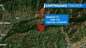 Magnitude 3.9 earthquake rattles Ojai area