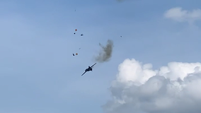 Jet crashes during Thunder Over Michigan air show at Willow Run Airport