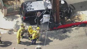 LASD cruiser involved in crash in Artesia; 4 injured