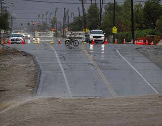 Dodger Stadium flooded: Dodger stadium flooded as Hurricane Hilary leaves  trails of devastation in Los Angeles. Watch video - The Economic Times