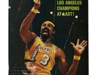 Wilt Chamberlain's 1972 Finals jersey could fetch over $4M at