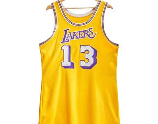 Wilt Chamberlain 1972 NBA Finals Jersey Set to Fetch $4M at