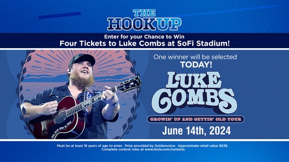 THE HOOKUP: Luke Combs at Sofi Stadium on June 14th