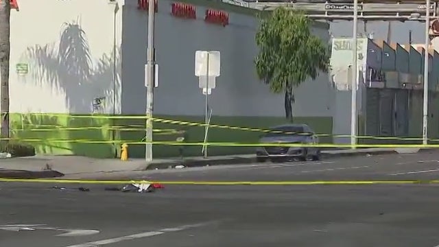 2 dead after South LA street takeover turns into shooting