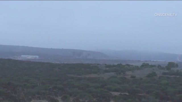 US F/A-18 Hornet crashes near San Diego's Marine Corps Air Station Miramar