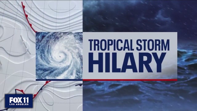 Tropical Storm Hilary makes landfall in California, first since 1939