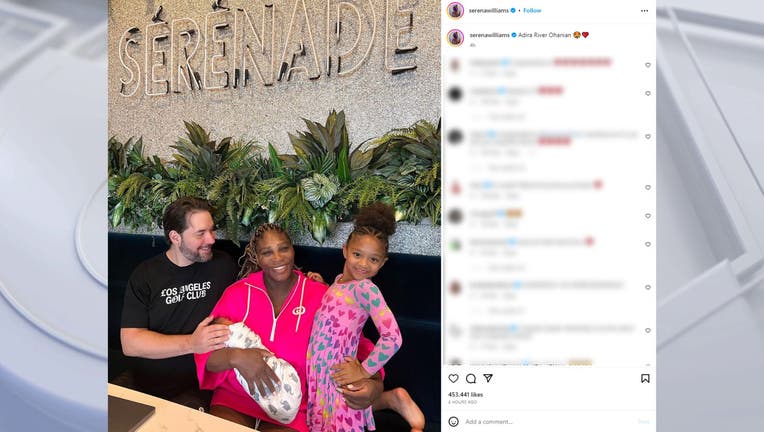 PHOTO: @serenawilliams